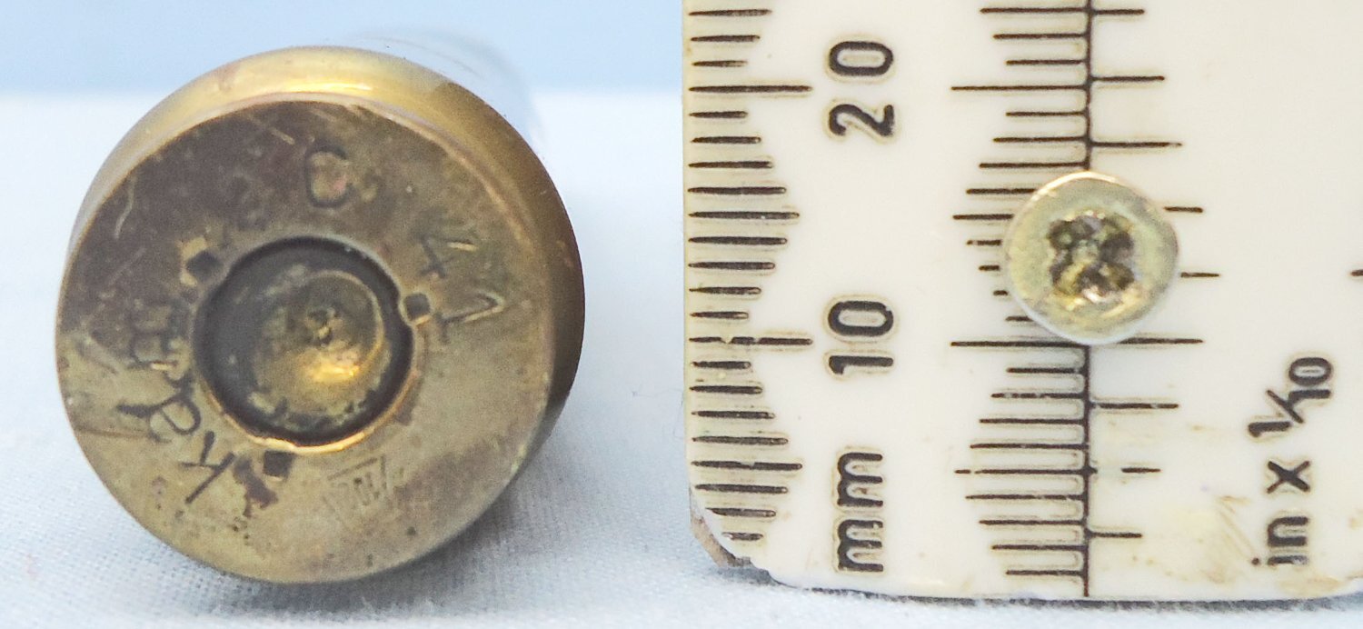 DEACTIVATED INERT. WW2, German 1941 Dated 20 mm FFM (20x80) HET (High Explosive Tracer) Cannon Round. Sn - 22441:4 DEACTIVATED INERT. WW2, German 1941 Dated 20 mm FFM (20x80) HET (High Explosive Tracer) Cannon Round. Sn - 22441:4  Other Ammunition