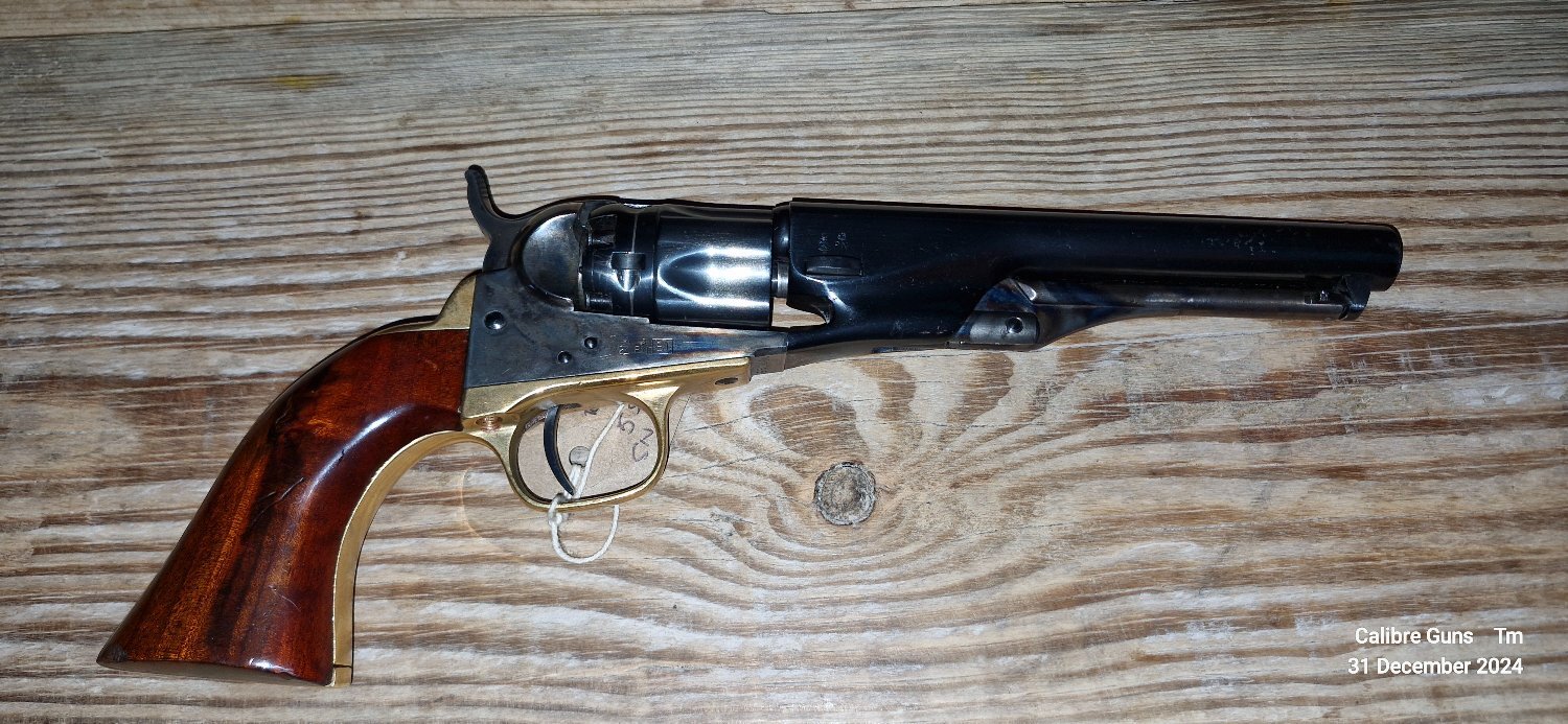  Uberti POCKET  - POLICE / PONY EXPRESS 1862 .36 Cal Muzzleloader Revolver