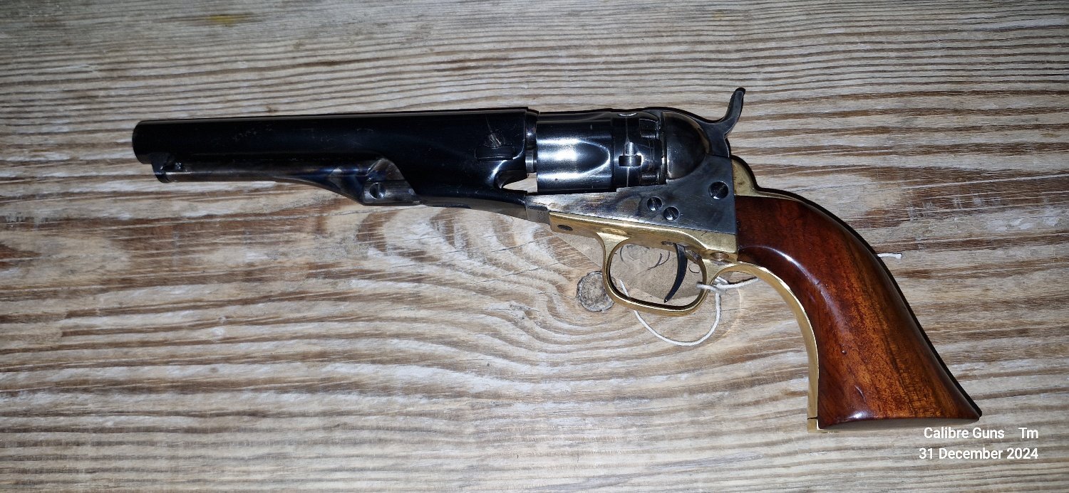 Uberti POCKET  - POLICE / PONY EXPRESS 1862 .36 Cal Muzzleloader Revolver - {CATEGORY} in 
