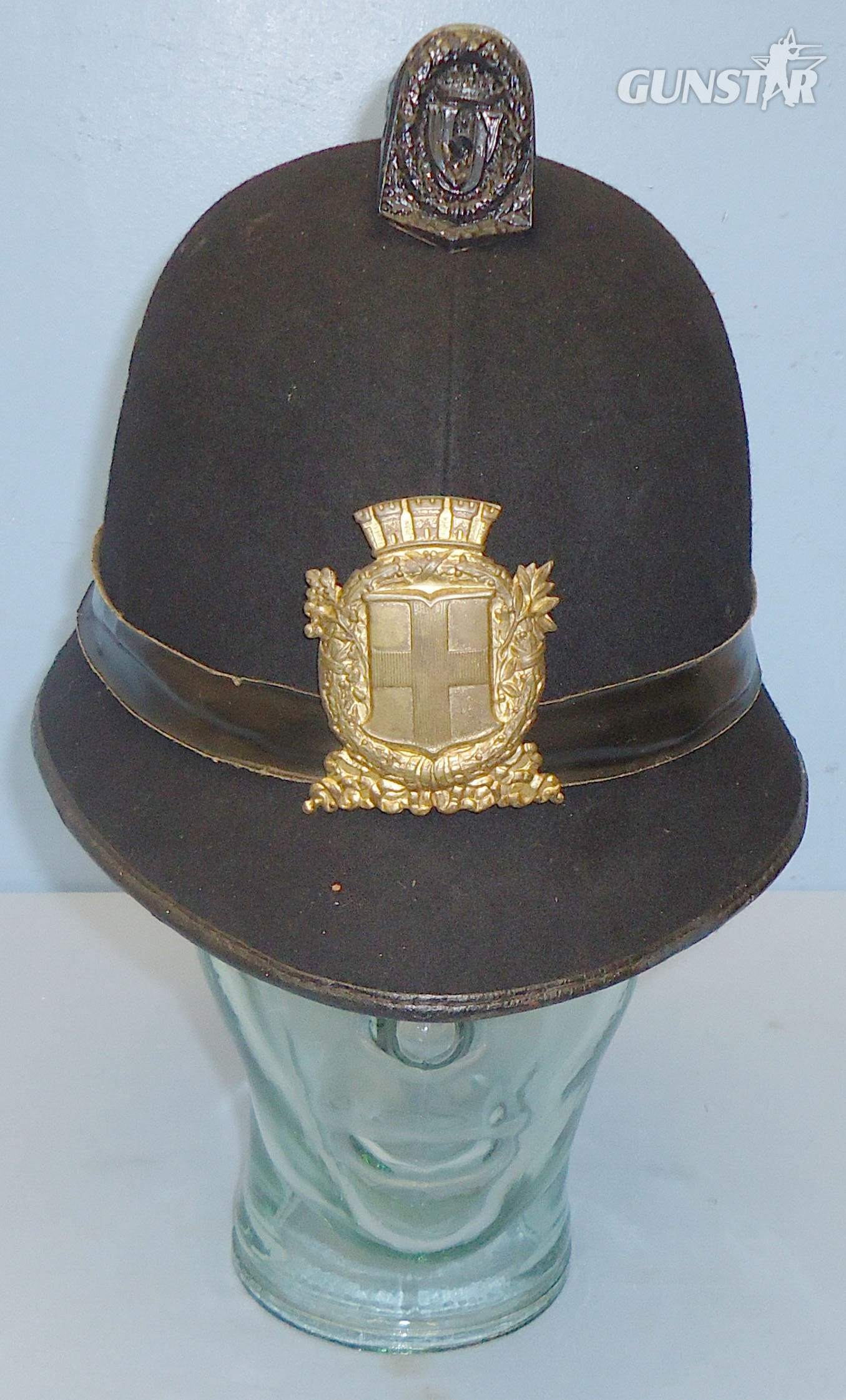 Scarce* Italian Milan Vigili Police Helmet 13907:73. Scarce* Italian Milan Vigili Police Helmet 13907:73. Antique & Militaria in 