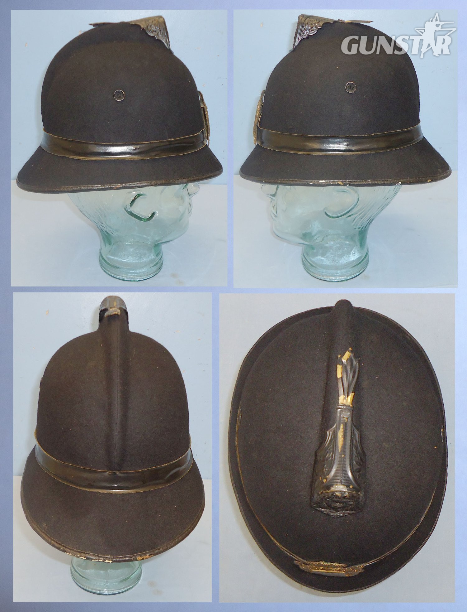 Scarce* Italian Milan Vigili Police Helmet 13907:73. Scarce* Italian Milan Vigili Police Helmet 13907:73. Antique & Militaria