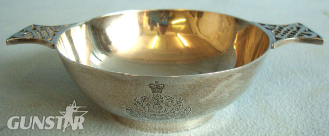  Silver Regimental Scottish Drinking Cup To Scottish Volunteer Engineer Regiment. Silver Regimental Scottish Drinking Cup To Scottish Volunteer Engineer Regiment. Other Accessory
