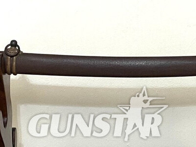Japanese sword by Emura with silver mon and gold tassel Sword