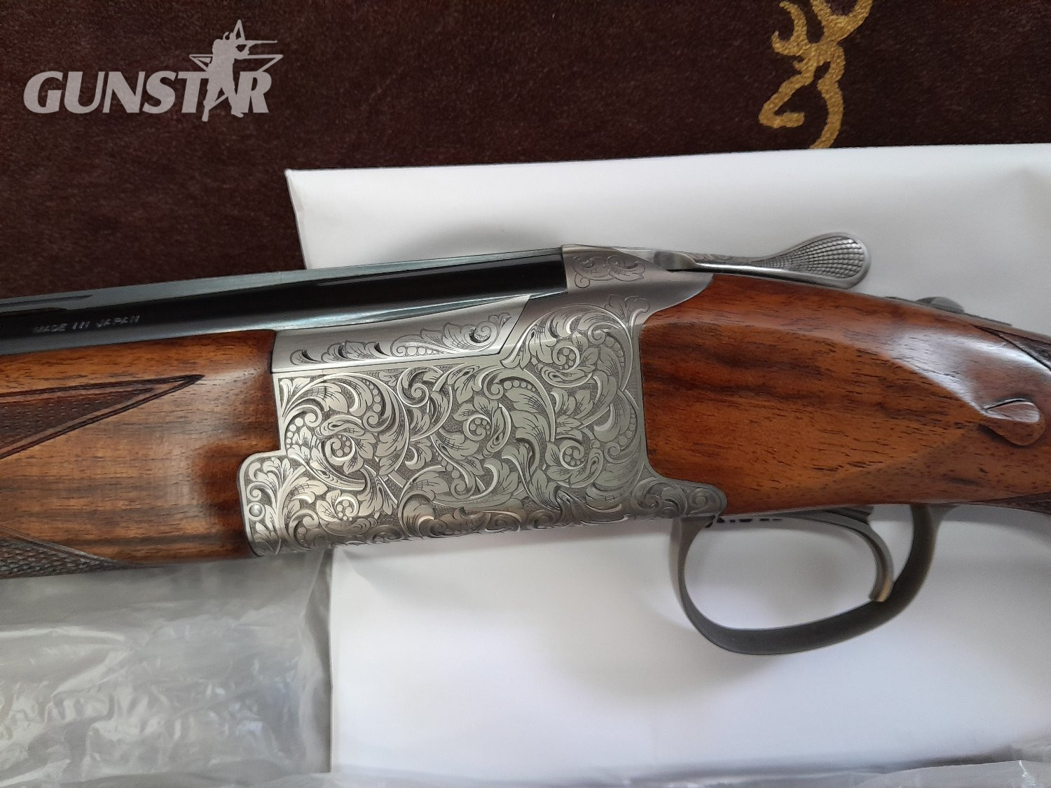 Browning B725 HTG Medallion Silver Over and Under 20 Bore/gauge in 