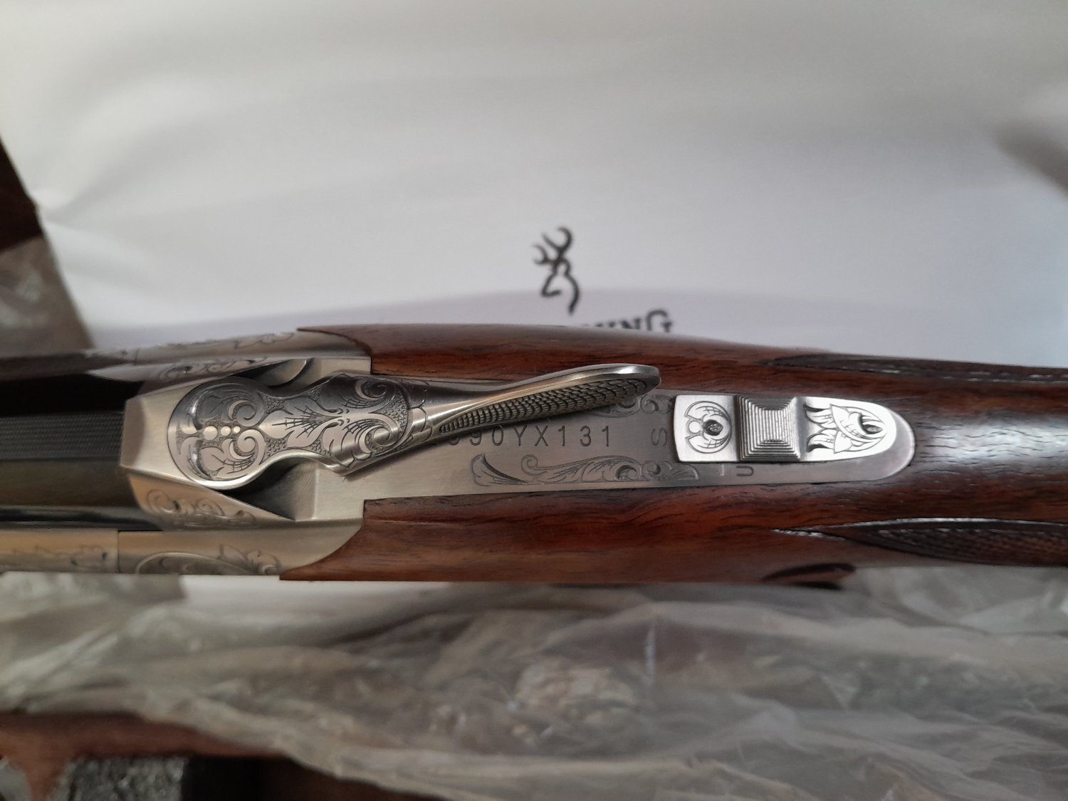 Browning B725 HTG Medallion Silver Over and Under 20 Bore/gauge - {CATEGORY} in 