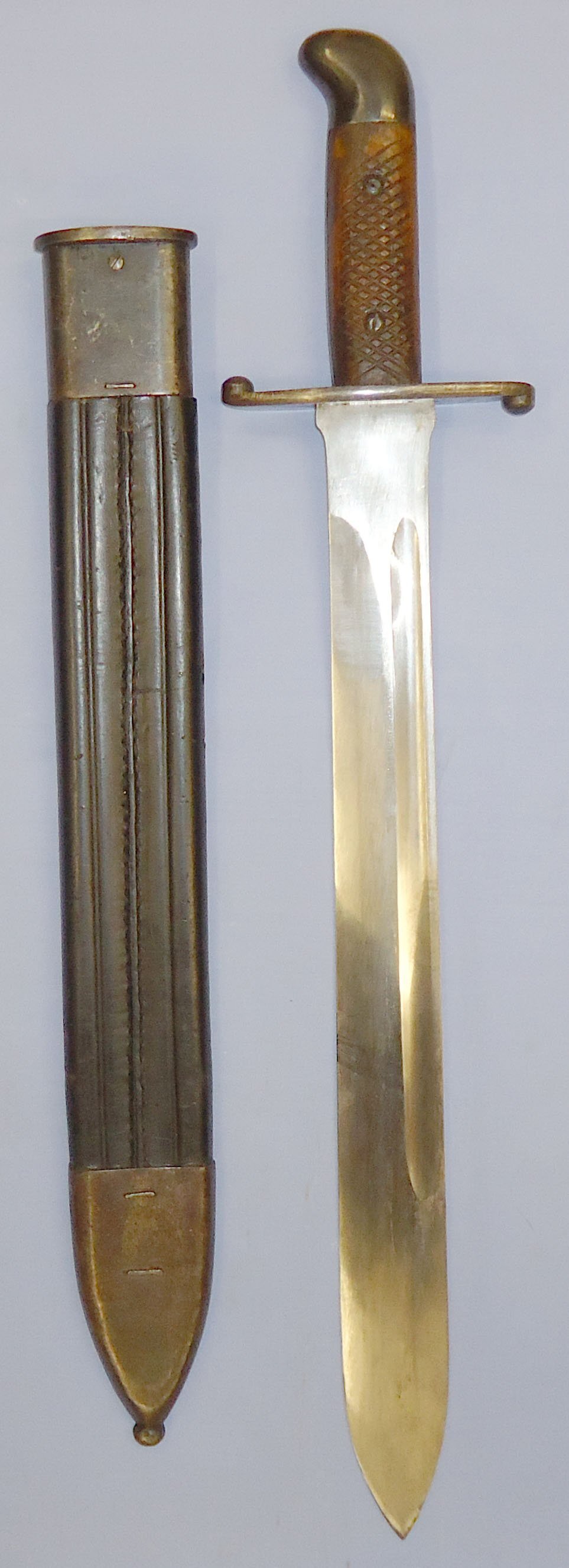  Unusual* Brazilian M1908 Pattern Artillery Short Sword & Scabbard. 22516. Sword