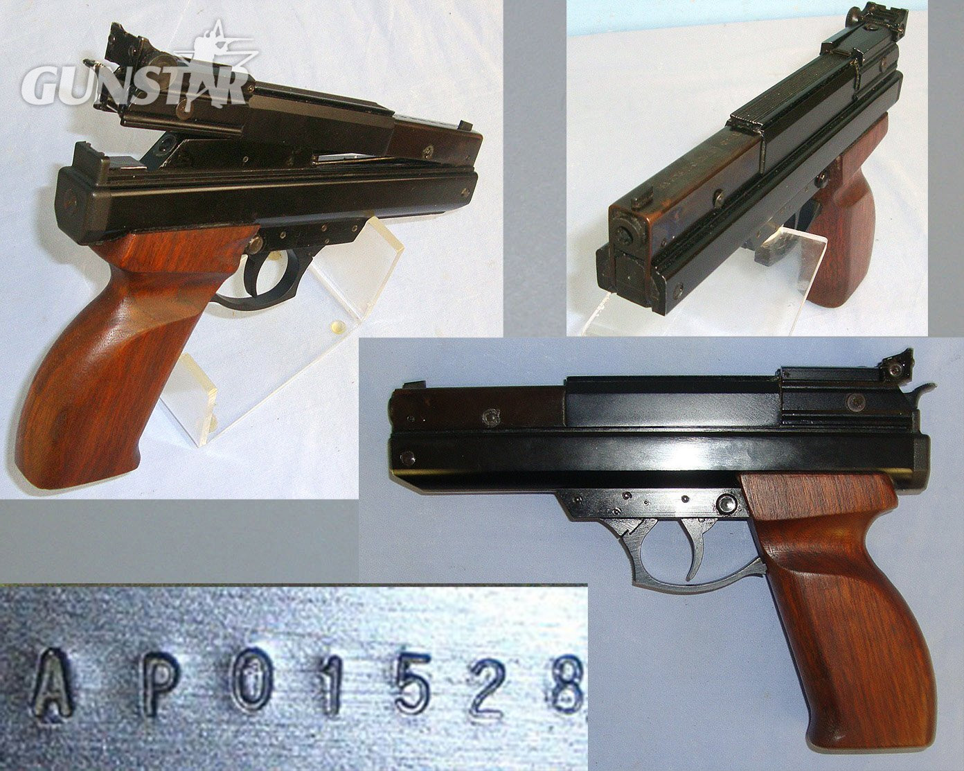 1994-2000 BSA Model 240 Magnum .177 Calibre 'Top Lever' Air Pistol With Original Illustrated Instruction Booklet. Sn 23484:114 air pistol .177