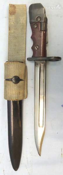 No7 Mk1L Bayonet, Scabbard And Frog Bayonet in 
