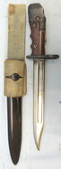 No7 Mk1L Bayonet, Scabbard And Frog Bayonet