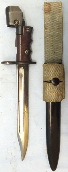 No7 Mk1L Bayonet, Scabbard And Frog Bayonet