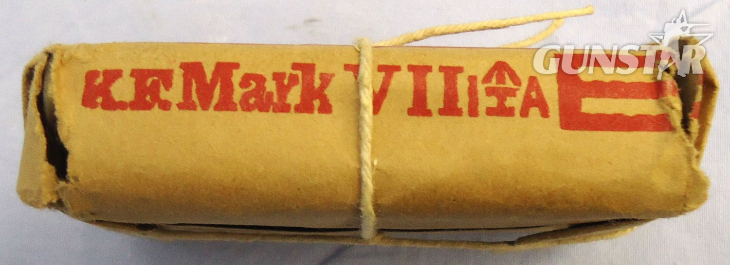 INERT DEACTIVATED. Scarce, Indian, Kirkee Arsenal 10 Round, 1937 Dated, .303 Mark VII Ball Round Service Pack. - O 2296 INERT DEACTIVATED. Scarce, Indian, Kirkee Arsenal 10 Round, 1937 Dated, .303 Mark VII Ball Round Service Pack. - O 2296 Various Other Ammunition - {CATEGORY}