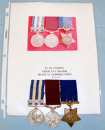 Named Victorian British Medal Trio Egypt 1882-89 Medal With Suakin 1885 Bar, Khedive’s Star 1884-86 Army Long Service & Good Conduct Medal (2nd Type) To Sgt Major M. Mc Inerny Medical Staff Corps Mounted For Wear & Copy Of Corps Roll 16012:2 Named Victorian British Medal Trio Egypt 1882-89 Medal With Suakin 1885 Bar, Khedive’s Star 1884-86 Army Long Service & Good Conduct Medal (2nd Type) To Sgt Major M. Mc Inerny Medical Staff Corps Mounted For Wear & Copy Of Corps Roll 16012:2 Antique & Militaria