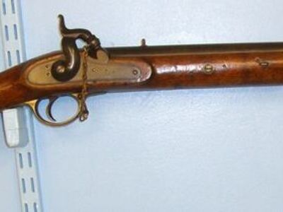 Enfield  .65" Bore Percussion Cavalry Carbine Regiment Marked 'AYC' To The Scottish Ayrs Muzzel Loader .65 Cal Muzzleloader Rifle