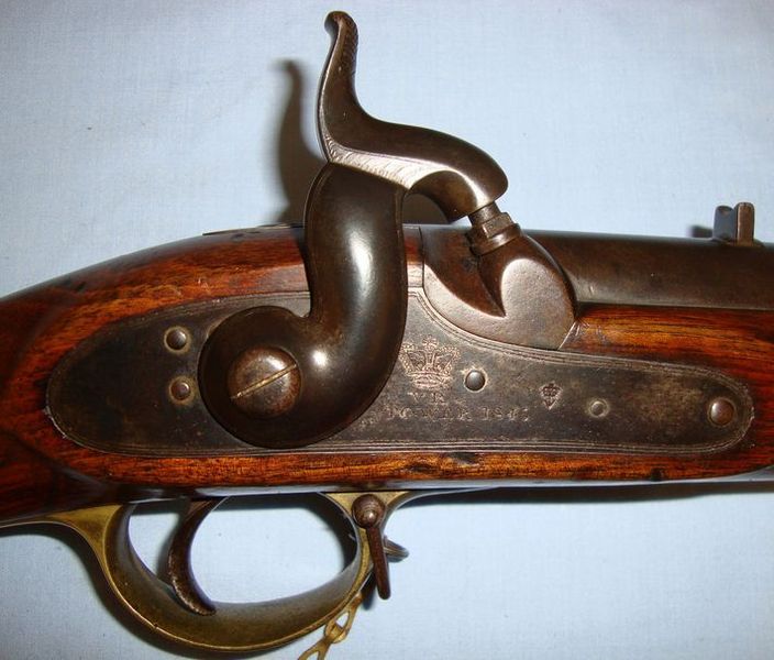 Enfield  .65" Bore Percussion Cavalry Carbine Regiment Marked 'AYC' To The Scottish Ayrs Muzzleloader .65 Cal Muzzleloader Rifle