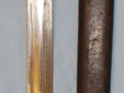 British 1903 (Not Converted) Pattern Bayonet and Scabbard. BAYO 166. Bayonet