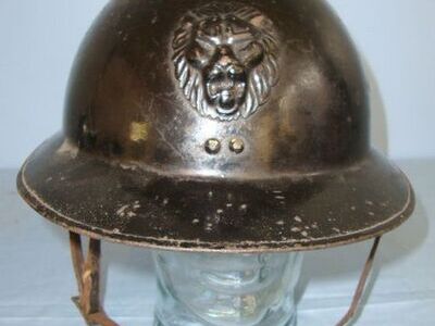 Belgian Infantry 1926 French Pattern WW2 era Belgian Infantry 1926 French Pattern 'Adrian' Combat Helmet  Clothing