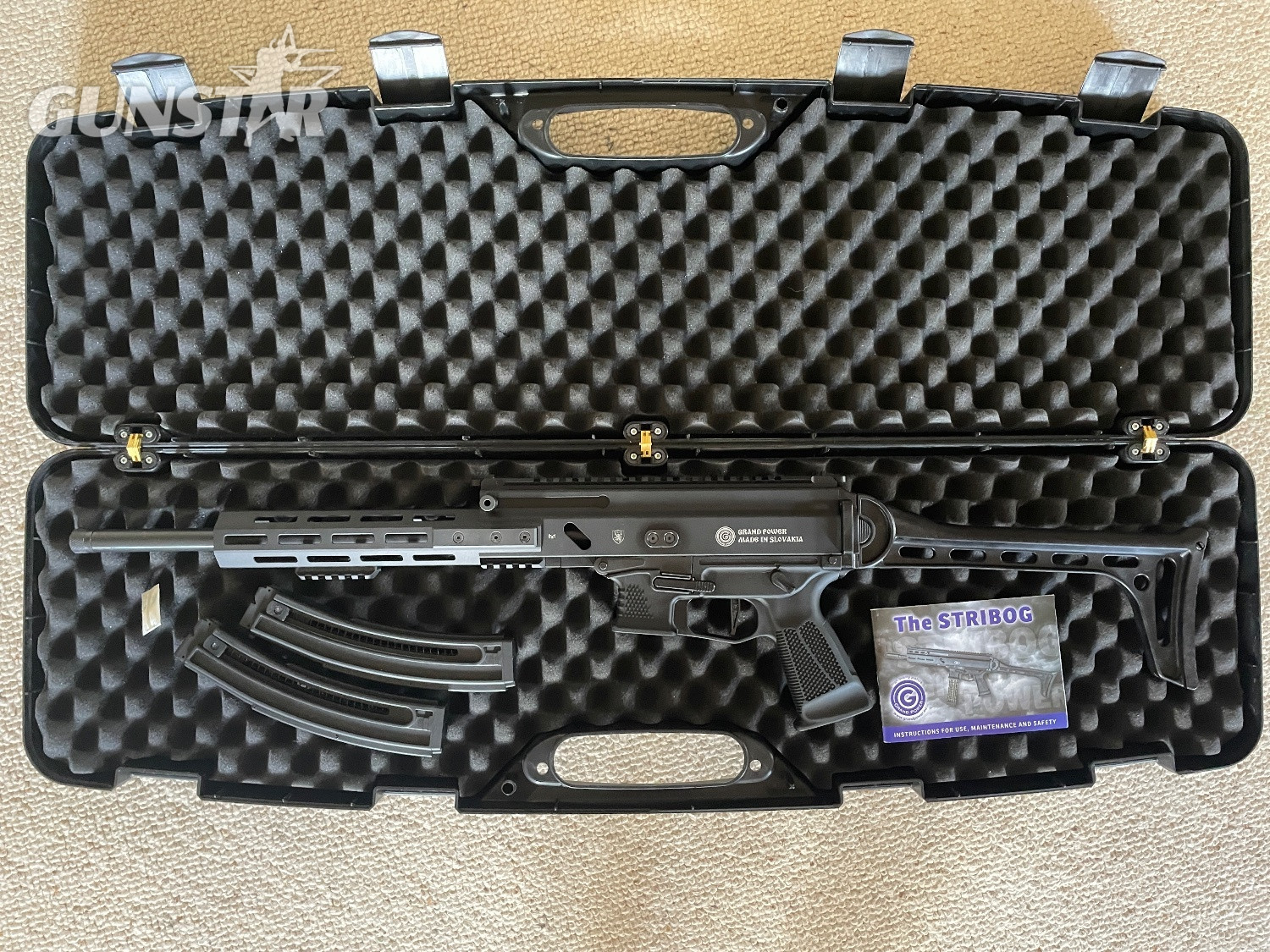 Grand Power Stribog  TR22 Stibog TR22 Semi-Auto .22 Long Rifle (.22 LR) Rifle in 