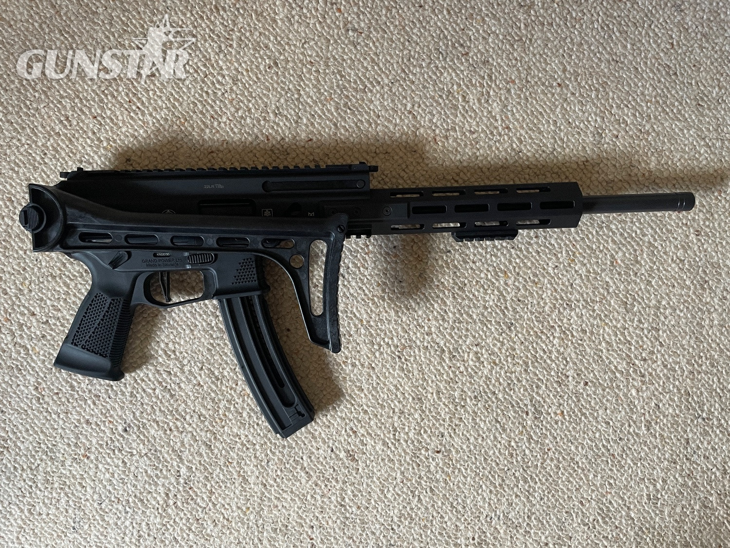 Grand Power Stribog  TR22 Stibog TR22 Semi-Auto .22 Long Rifle (.22 LR) Rifle 
