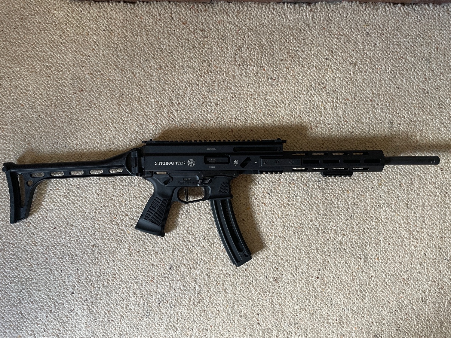{CATEGORY} - Grand Power Stribog  TR22 Stibog TR22 Semi-Auto .22 Long Rifle (.22 LR) Rifle in 