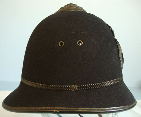 Post 1953 Lancashire Constabulary Male Constable Post 1953 Lancashire Constabulary Male Constable's/ Sergeant's 2 Panel Helmet Wi Clothing