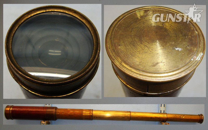 c1833 ‘Davis Cheltenham’ 4 draw Leather bound Brass Telescope. OPT 825 c1833 ‘Davis Cheltenham’ 4 draw Leather bound Brass Telescope. OPT 825 Other Accessory