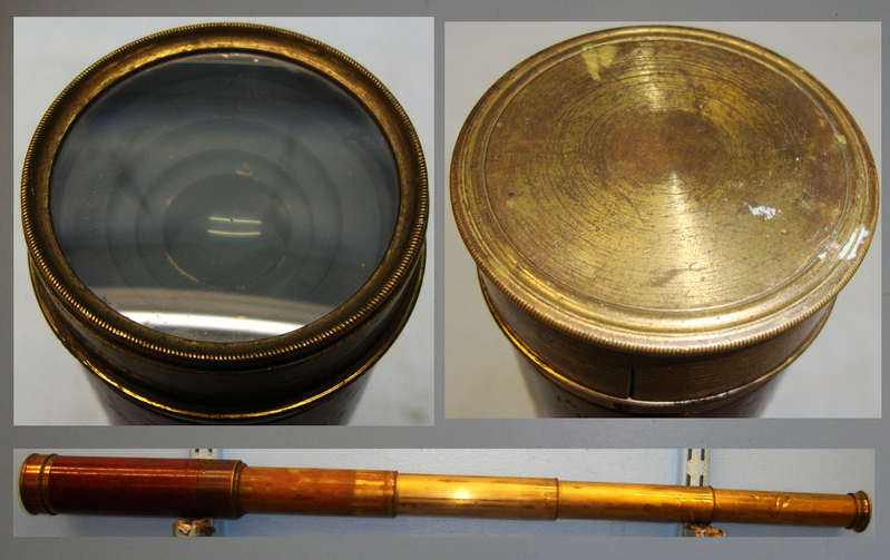 c1833 ‘Davis Cheltenham’ 4 draw Leather bound Brass Telescope. OPT 825 c1833 ‘Davis Cheltenham’ 4 draw Leather bound Brass Telescope. OPT 825 Other Accessory