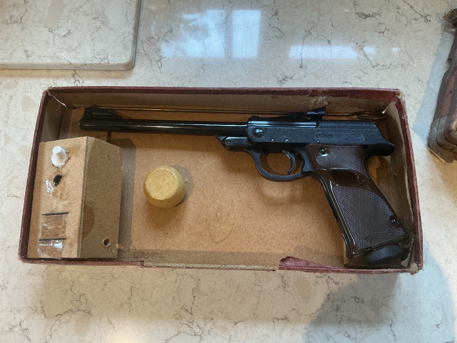 Walther Target air pistol featured in the James Bond Film Dr. No  .177 - {CATEGORY} in 