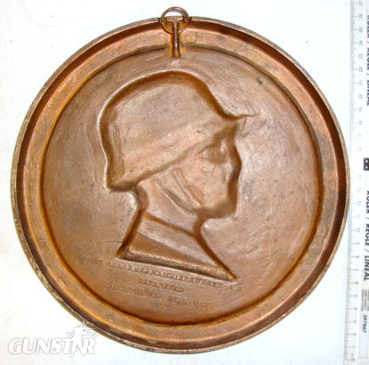 Cast Bronze, Nazi Era 1935-1936 Dated Kochs Adlern A H Maschinen Werke A.G, Biel Cast Bronze, Nazi Era 1935-1936 Dated Kochs Adlern A H Maschinen Werke A.G, Biel Other Accessory