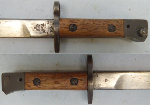  India Pattern No1 MkIII* Bayonet, Scabbard And Frog Bayonet