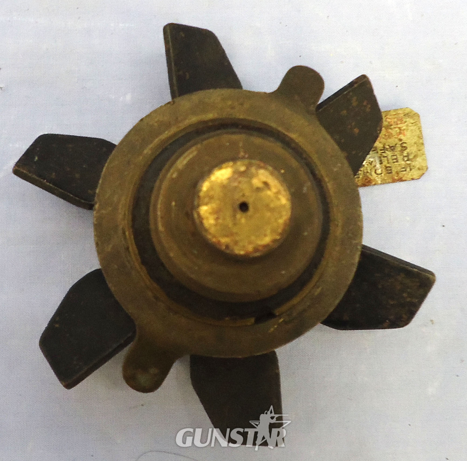 INERT DEACTIVATED. WW2, 1943 Dated Royal Air Force Bomber Command 250lb Target Indicator No 874 Nose Fuze. - O 2065 INERT DEACTIVATED. WW2, 1943 Dated Royal Air Force Bomber Command 250lb Target Indicator No 874 Nose Fuze. - O 2065  Other Ammunition 