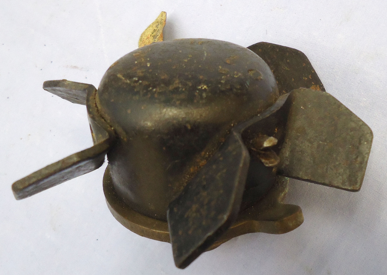 INERT DEACTIVATED. WW2, 1943 Dated Royal Air Force Bomber Command 250lb Target Indicator No 874 Nose Fuze. - O 2065 INERT DEACTIVATED. WW2, 1943 Dated Royal Air Force Bomber Command 250lb Target Indicator No 874 Nose Fuze. - O 2065  Other Ammunition - {CATEGORY} in 