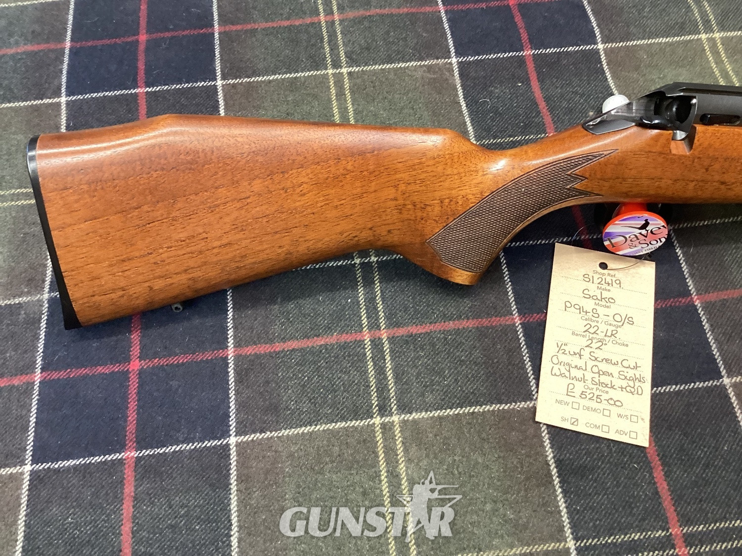 Sako P94S Bolt Action .22 Long Rifle (.22 LR) Rifle