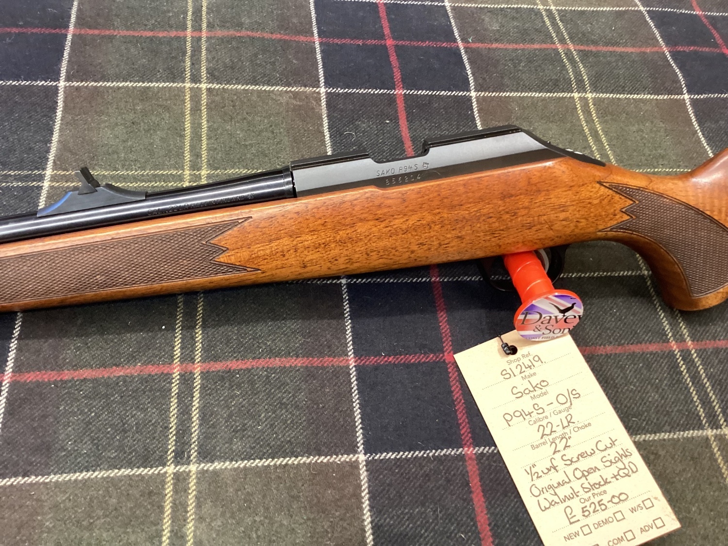 Sako P94S Bolt Action .22 Long Rifle (.22 LR) Rifle - {CATEGORY} in 