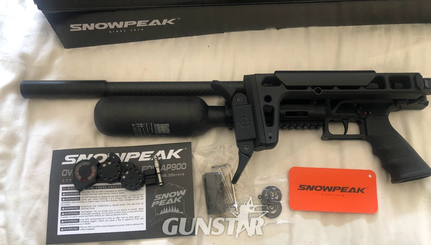 Snowpeak AP900 carbon bottle  .22