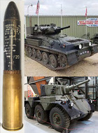 INERT DEACTIVATED. British, Rare, 76mm ARMDC (76.2x230R) L23A1, PROOF RECOVERY, HESH (High Explosive Squash Head) Round For The Scorpion light Tank and Saladin Armoured Car. - O 2014 INERT DEACTIVATED. British, Rare, 76mm ARMDC (76.2x230R) L23A1, PROOF RECOVERY, HESH (High Explosive Squash Head) Round For The Scorpion light Tank and Saladin Armoured Car. - O 2014  Other
