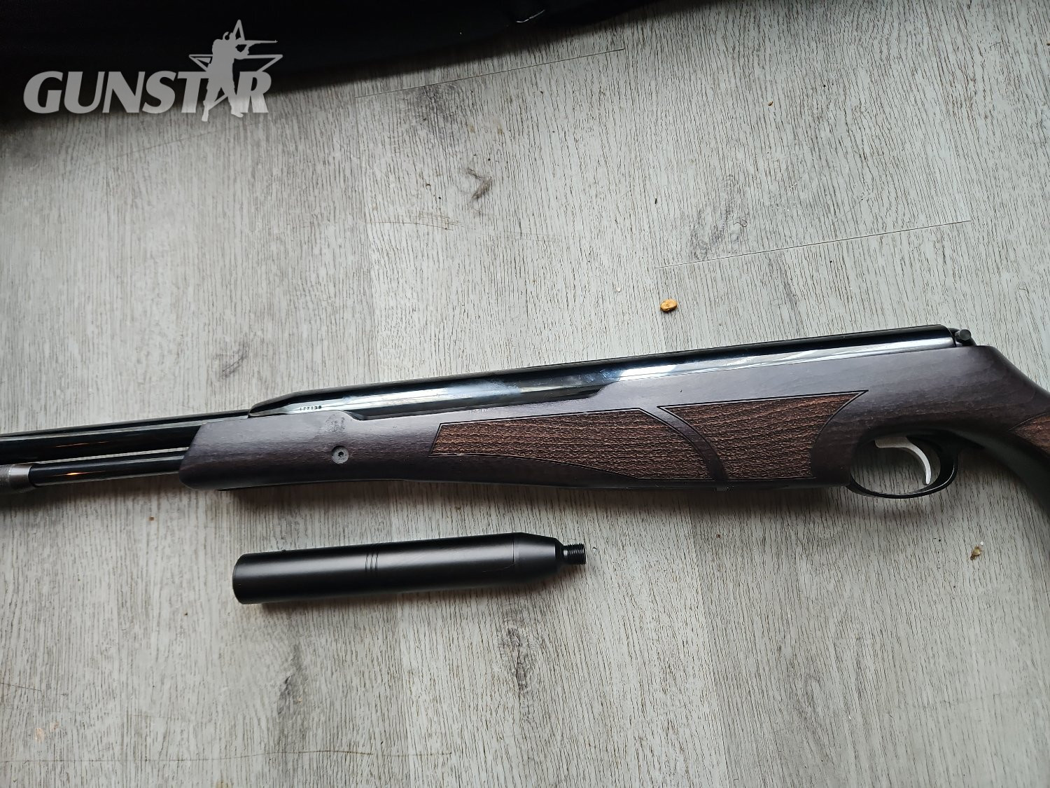 Air Arms TX200 Hunter Carbine Ultimate Springer Black Stained .177 Very good condition .177
