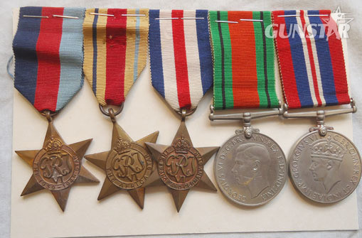 5 Medal Group comprising; The War Medal, Defence medal, France and Germany Star, Medal Group comprising; The War Medal, Defence medal, France and Germany Star, A Other Accessory in 