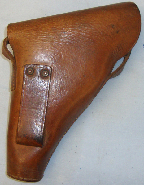  WWI/WWII British Flare/Signal Pistol Holster and Strap.  L 348. WWI/WWII British Flare/Signal Pistol Holster and Strap.  L 348. Other Accessory