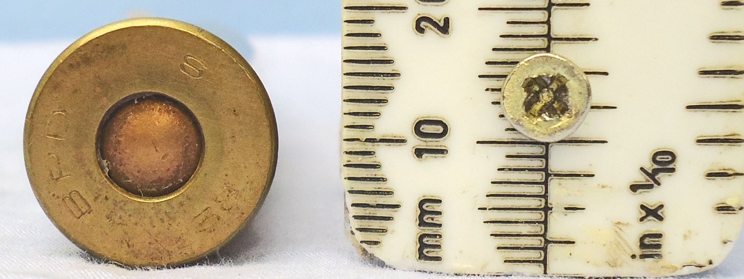 DEACTIVATED INERT. Italian, WW2 Era, 1938 Dated, BPD (Italian Arsenal) made .5 Inch Ball Round for the Vickers Contract Anti Aircraft Gun used by the Italian Navy. - O 2288 DEACTIVATED INERT. Italian, WW2 Era, 1938 Dated, BPD (Italian Arsenal) made .5 Inch Ball Round for the Vickers Contract Anti Aircraft Gun used by the Italian Navy. - O 2288 Various Other Ammunition