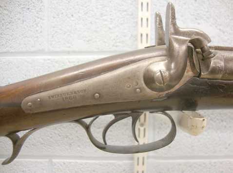  Swinburn Jacobs Double Rifle Single Shot 32 Bore/gauge Rifle