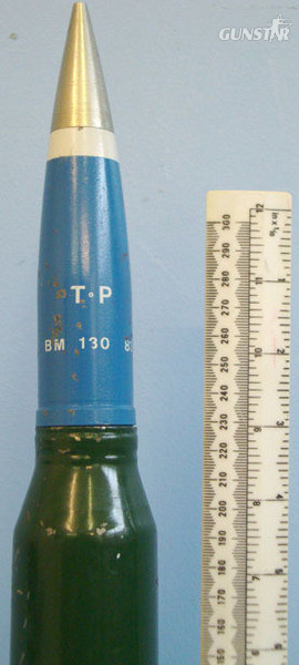  Oerlikon BMARC 35mm KDC (35x228) Target Practice (TP) round. Oerlikon BMARC 35mm KDC (35x228) Target Practice (TP) round. Antique & Militaria