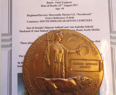 Death Plaque To Chief Engineer Emerson Ruddock Salkeld Who Died Following The Si Death Plaque To Chief Engineer Emerson Ruddock Salkeld Who Died Following The Si Other Accessory