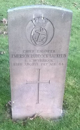 Death Plaque To Chief Engineer Emerson Ruddock Salkeld Who Died Following The Si Death Plaque To Chief Engineer Emerson Ruddock Salkeld Who Died Following The Si Other Accessory