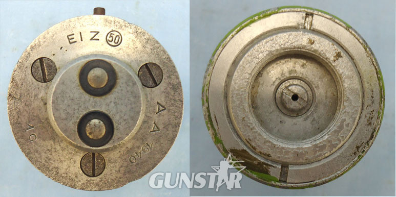 INERT DEACTIVATED, WW2, 1940 Dated German No50 Anti Handling Bomb Fuse - O 1714 INERT DEACTIVATED, WW2, 1940 Dated German No50 Anti Handling Bomb Fuse - O 1714  Other Ammunition