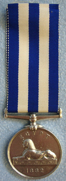 Egypt 1882-1889 Medal, No Clasp- Reverse Stamped 1882 To P. Coughlan, HMS Aginco Egypt 1882-1889 Medal, No Clasp- Reverse Stamped 1882 To P. Coughlan, HMS Aginco Other Accessory
