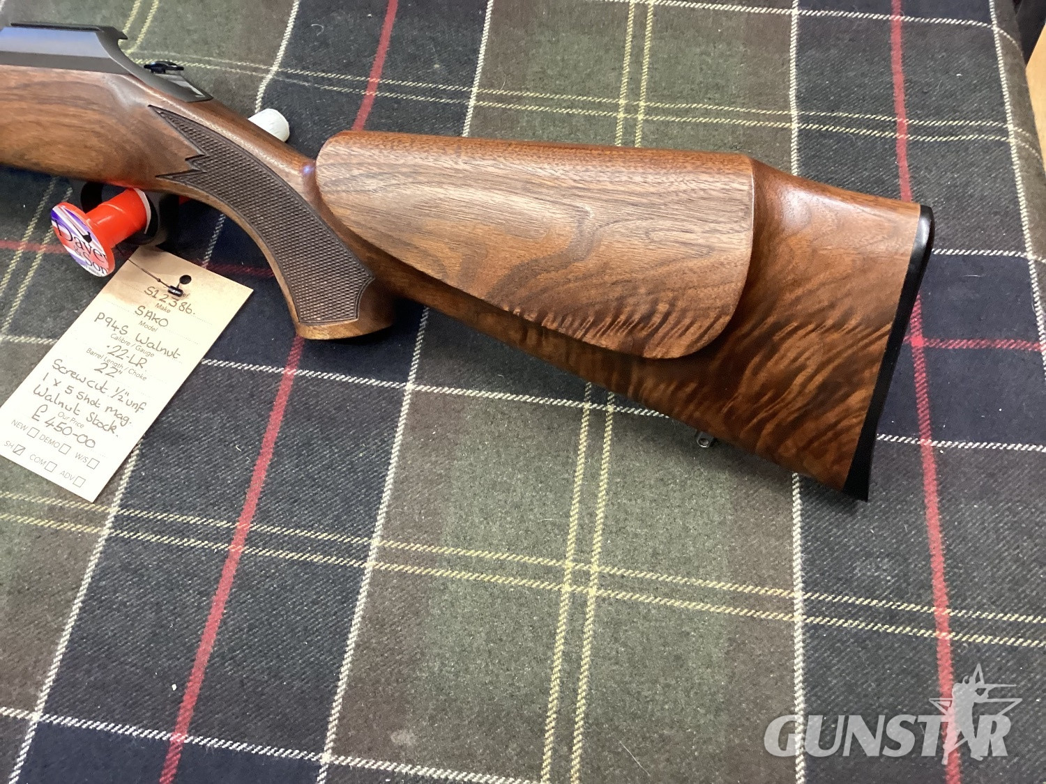 Sako P94S Bolt Action .22 RF Rifle - {CATEGORY}