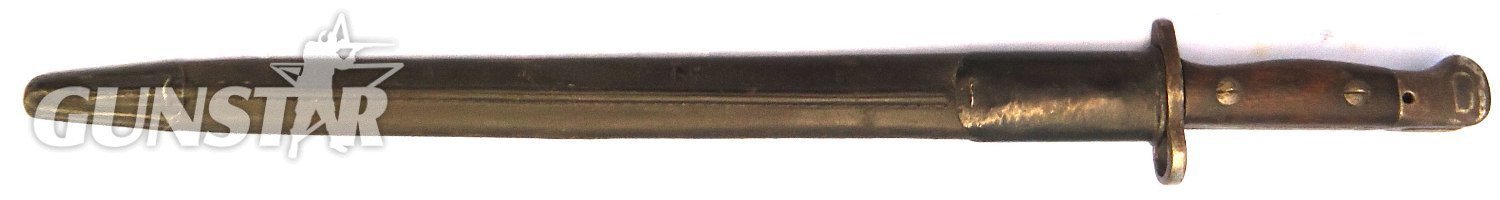 {CATEGORY} - British, WW1, 1915 Dated, 1907 Pattern Bayonet & Scabbard by Mole. Sn 23478:72 Bayonet in 