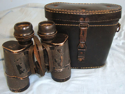 Carl Zeiss 7 X 50 Magnification Kriegsmarine Binoculars By blc Carl Zeiss, Jena & 1942 / 19 Sight & Optic