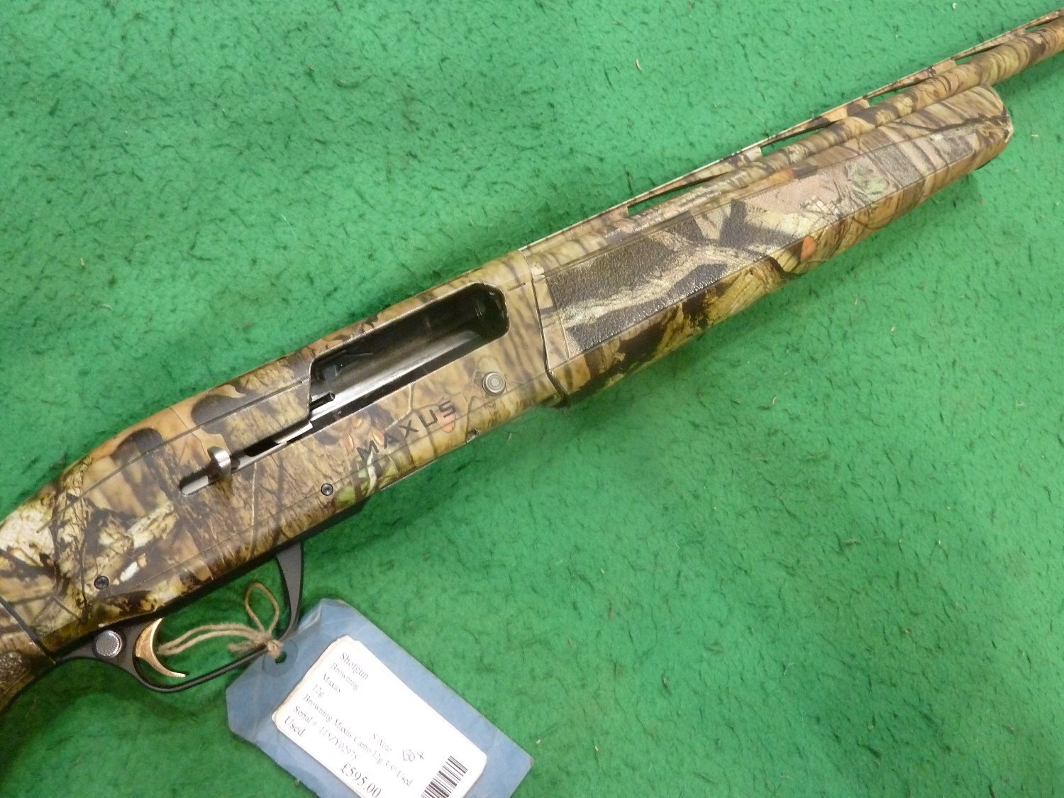  Browning Maxus Camo Semi-Auto 12 Bore/gauge