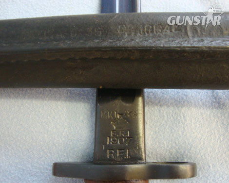  Indian Pattern No. 1 MK ** Bayonet With The Fuller Running to the Tip and 1942 D Bayonet